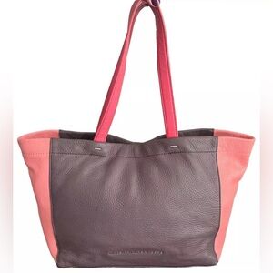 Marc By Marc Jacobs Pink and Brown Tote